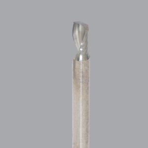 Onsrud 63-604 - 1/8 Solid Carbide router, 1 flute, upcut O flute for Aluminum