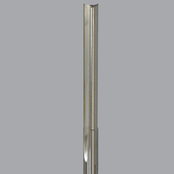 Onsrud 11-78 - 1/4" High Speed Steel Two Flute Straight V Flute for Plastics