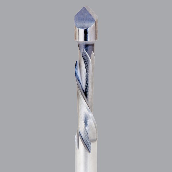 Onsrud 20-00 - 1/4 High Speed Steel One Flute, Downcut pilot