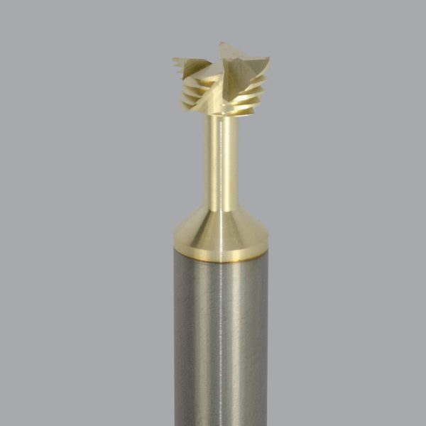 Onsrud 34-117 - .500" x .250" Solid Carbide Four Flute Honeycomb Undercut Tool w / ZRN Coating