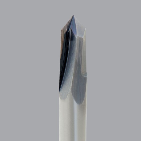 Onsrud 37-51 - 1/4" Solid Carbide router, 2 flute, V Bottom