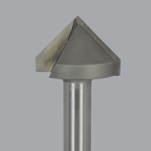 Onsrud 37-87 - 1 1/2'' Carbide Tipped router, 2 flute, Lettering Bit 90°