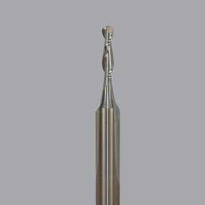Onsrud 52-240BM - 3mm Solid Carbide router, 2 flute, ballnose, upcut