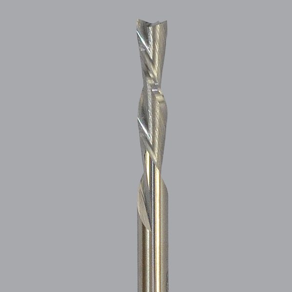 Onsrud 57-244 - 1/8 Solid Carbide router, 2 flute, downcut