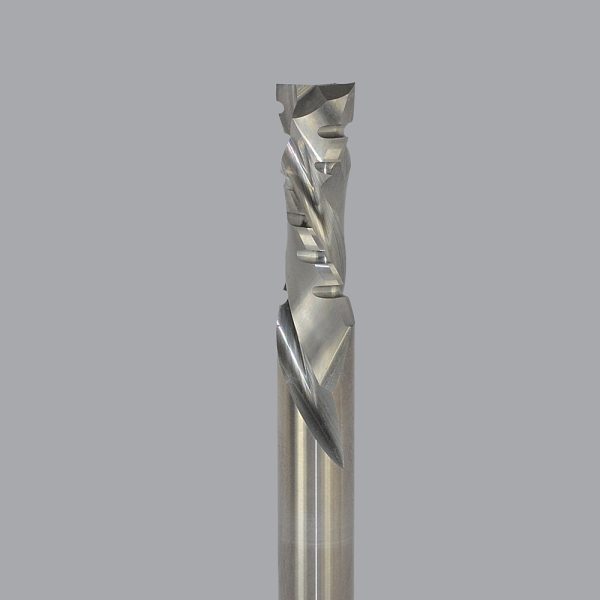 Onsrud 60-124C - 3/8 Solid Carbide router, 2 flute, chipbreaker compression