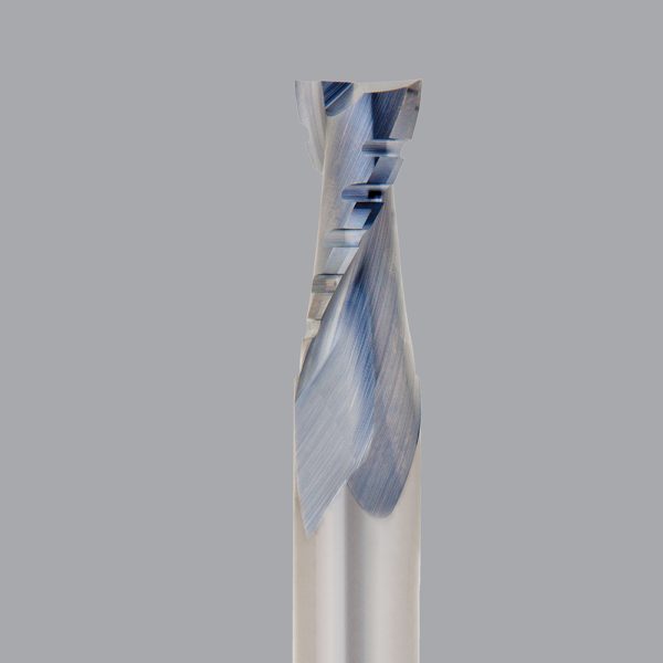 Onsrud 60-307 - 3/8 Solid Carbide router, 2 flute, upcut chipbreaker finisher