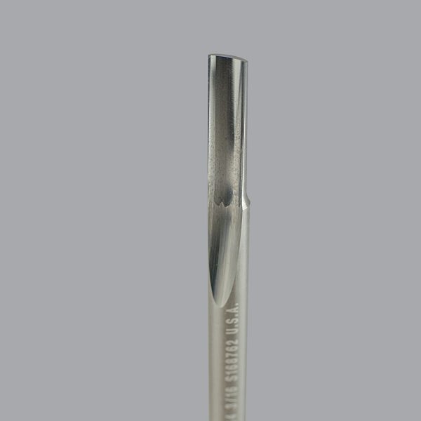 Onsrud 61-064 - 3/16 Solid Carbide router, 1 flute, straight O flute