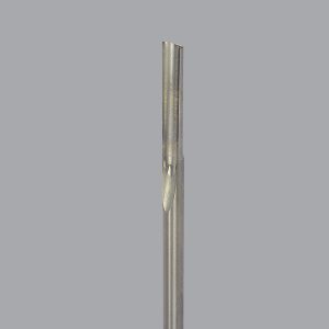 Onsrud 61-084 - 1/4 Solid Carbide router, 1 flute, straight O flute