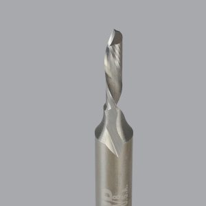Onsrud 62-610 - 1/8 Solid Carbide router, 1 flute, downcut O flute