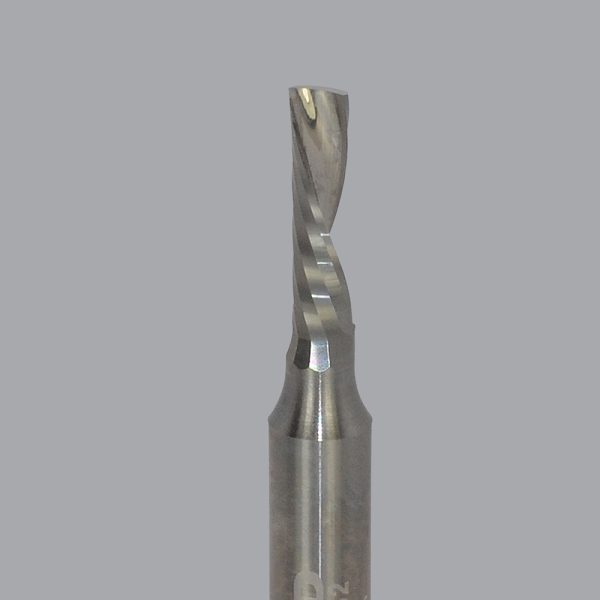Onsrud 62-718 - 3/16 Solid Carbide router, 1 flute, downcut O flute