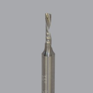 Onsrud 62-762 - 1/8 Solid Carbide router, 1 flute, downcut O flute