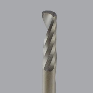 Onsrud 62-763 - 1/8 Solid Carbide router, 1 flute, downcut O flute