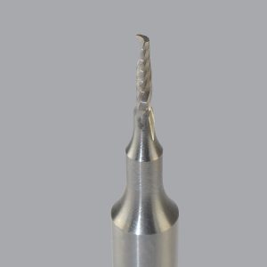 Onsrud 63-700 - 1/16 Solid Carbide router, 1 flute, upcut O flute for hard plastics