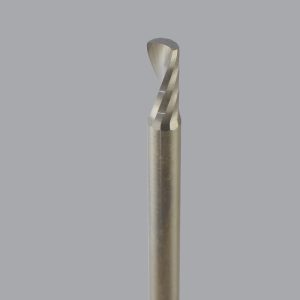 Onsrud 63-711 - 1/8 Solid Carbide router, 1 flute, upcut O flute for hard plastics