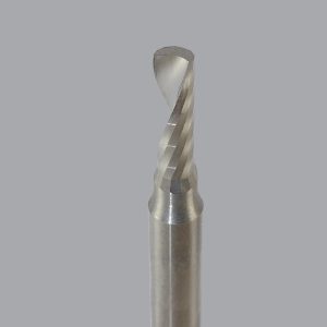 Onsrud 63-718 - 3/16 Solid Carbide router, 1 flute, upcut O flute for hard plastics