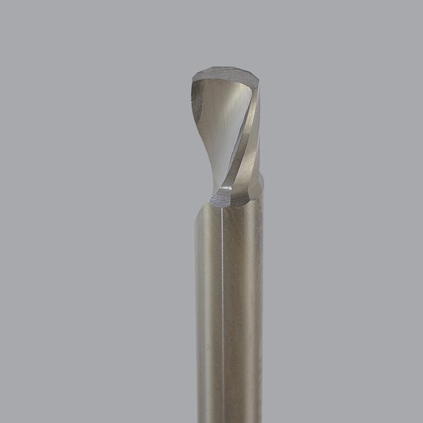 Onsrud 63-724 - 1/4 Solid Carbide router, 1 flute, upcut O flute for hard plastics