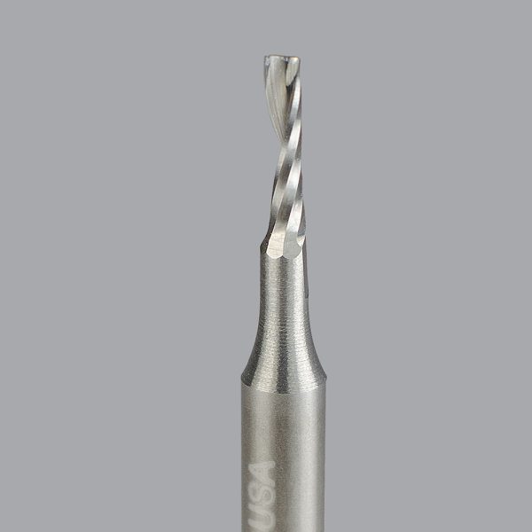 Onsrud 63-751 - 1/16" Solid Carbide One Flute Upcut O Flute for Soft Plastics