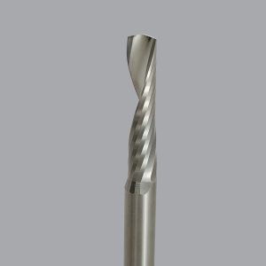 Onsrud 63-795 - 3/8" Solid Carbide One Flute Upcut O Flute special point for bottom finish, for Soft Plastics
