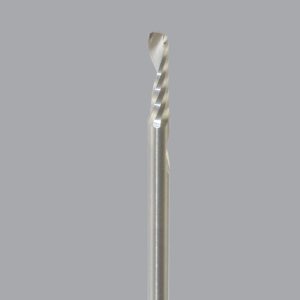 Onsrud 63-802 - 2mm Solid Carbide router, 1 flute, upcut O flute for Hard plastics