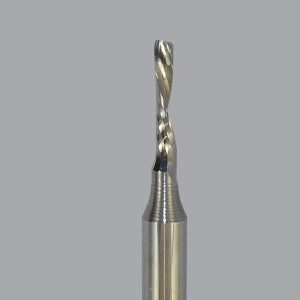 Onsrud 64-000 - 1/16 Solid Carbide router, 1 flute, downcut O flute for plastics, woods & aluminum