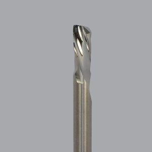 Onsrud 64-016 - 3/16" Solid Carbide router, 1 flute, downcut O flute for plastics, woods & aluminum