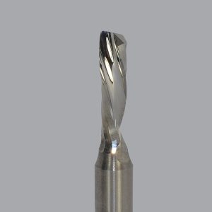 Onsrud 64-018 - 3/16 Solid Carbide router, 1 flute, downcut O flute for plastics, woods & aluminum