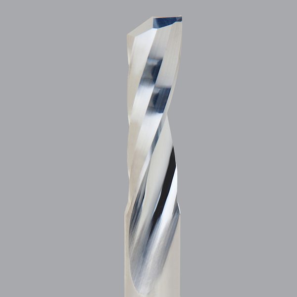 Onsrud 65-027 - 1/4 Solid Carbide router, 1 flute, Upcut O flute for plastics, wood & aluminum