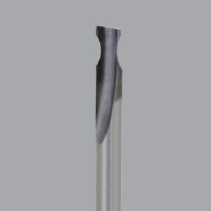 Onsrud 66-084 - 1/4 Solid Carbide router, 1 flute, straight O flute, edge rounding
