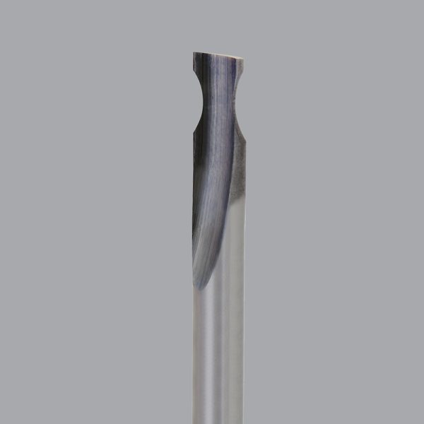 Onsrud 66-084 - 1/4 Solid Carbide router, 1 flute, straight O flute, edge rounding