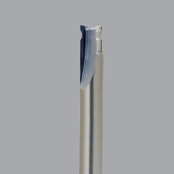 Onsrud 66-121 - 3/8 Solid Carbide router, 2 flute, straight V flute, edge rounding