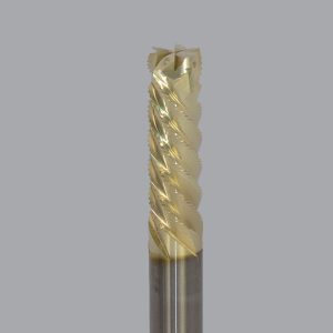 Onsrud 66-405 - 3/8 Solid Carbide router, 6 flute, compression, ZRN coated