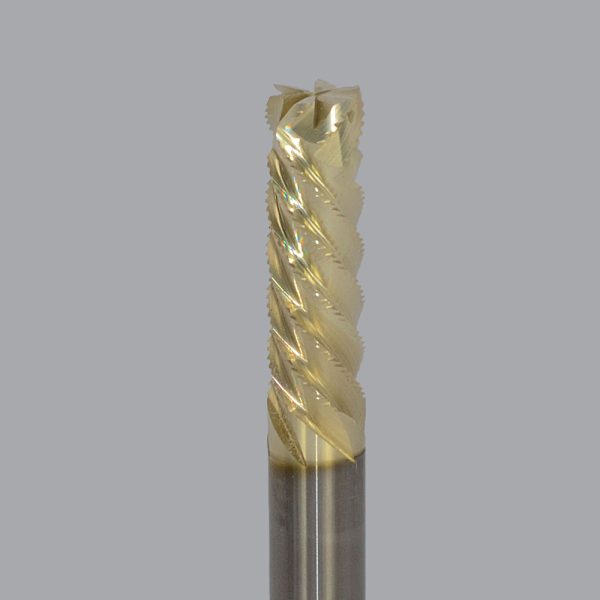 Onsrud 66-405 - 3/8 Solid Carbide router, 6 flute, compression, ZRN coated