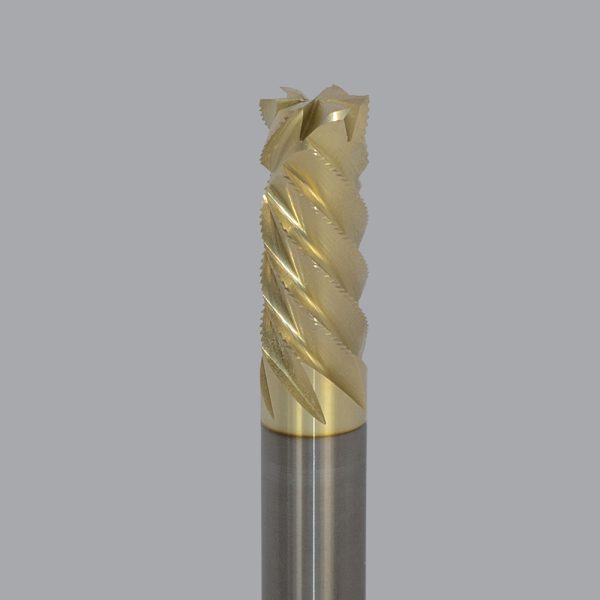 Onsrud 66-410 - 1/2 Solid Carbide router, 6 flute, compression, ZRN coated