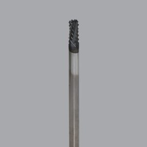 Onsrud 66-501 - 1/8 Solid Carbide router, 6 flute, burr pt, DFC coated