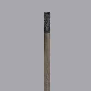 Onsrud 66-506 - 1/8 Solid Carbide router, 6 flute, end mill pt, DFC coated