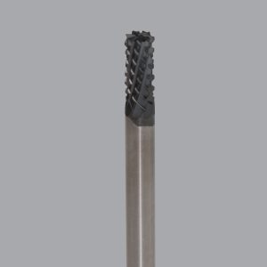 Onsrud 66-509 - 3/16 Solid Carbide router, 6 flute, burr pt, DFC coated