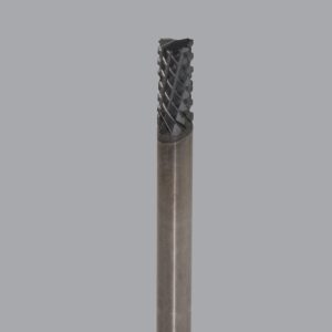Onsrud 66-514 - 3/16 Solid Carbide router, 8 flute, end mill pt, DFC coated