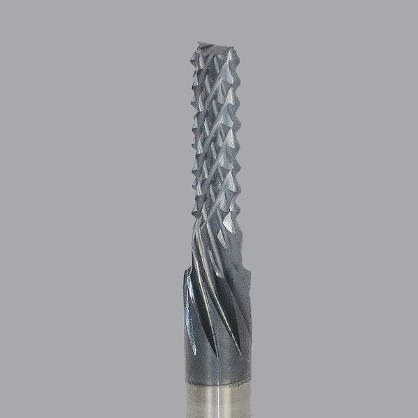 Onsrud 66-907ALTIN - 3/8 Solid Carbide router, multi flute, end mill pt, ESG coated