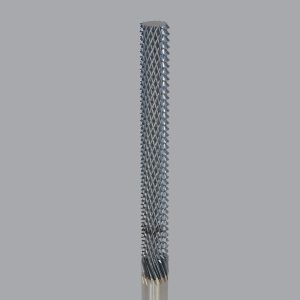 Onsrud 66-919ALTIN - 1/4 Solid Carbide router, multi flute, end mill pt, ESG coated