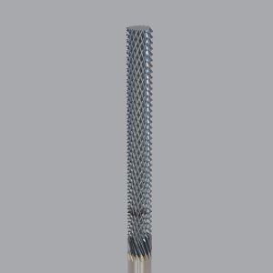 Onsrud 66-931ALTIN - 3/8 Solid Carbide router, multi flute, end mill pt, ESG coated