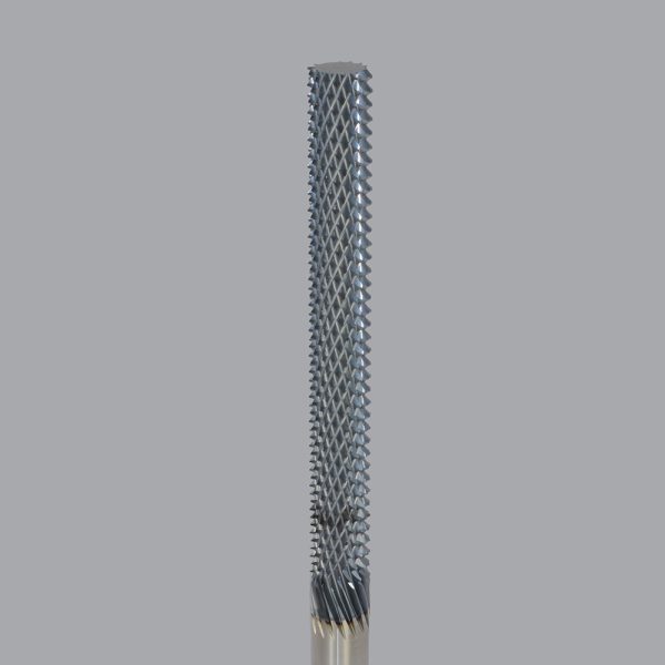 Onsrud 66-931ALTIN - 3/8 Solid Carbide router, multi flute, end mill pt, ESG coated