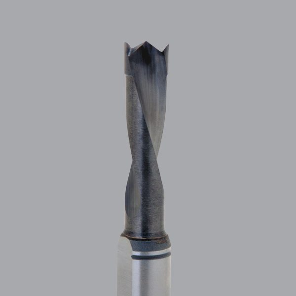 Onsrud 72-002 - 3mm Solid Carbide boring bit, 2 flute, brad pt
