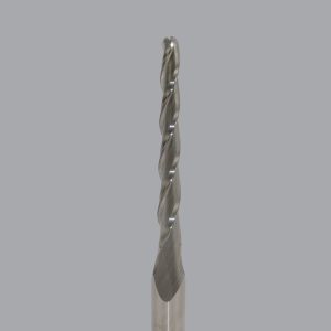Onsrud 77-108 - 1/8 Solid Carbide router, 3 flute, ballnose, taper