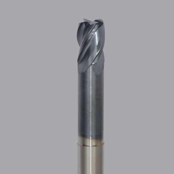 Onsrud MXQ2650040 - 1/2 Solid Carbide end mill, 4 flute, square, standard length, necked, ESG coated
