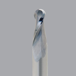 Onsrud 52-386B - 5/8 Solid Carbide router, 2 flute, ballnose, upcut